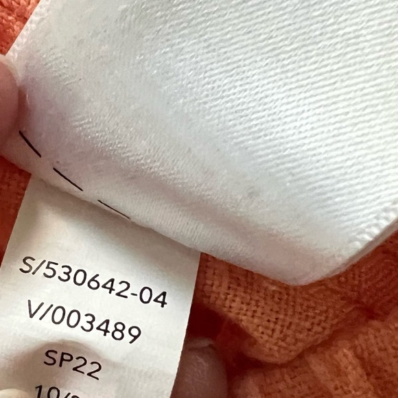 ATHLETA Cabo Linen Jogger Pants Light Peach Casual Activewear Outdoor Women’s 2 - Picture 12 of 13